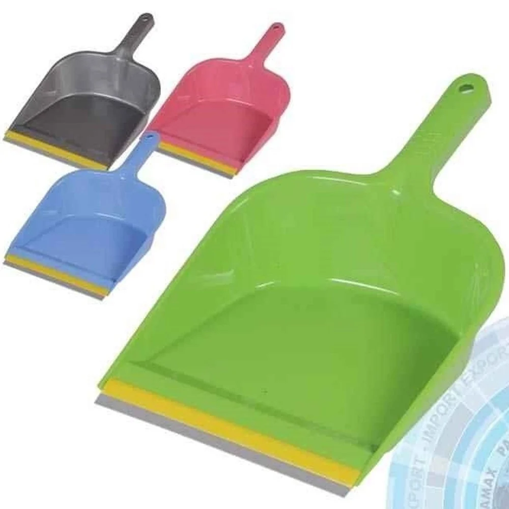SET 12 PEZZI PALETTA PALA PER SCOPA POLVERE PLASTICA COLORATE 31X23CM - TrAdE Shop Traesio