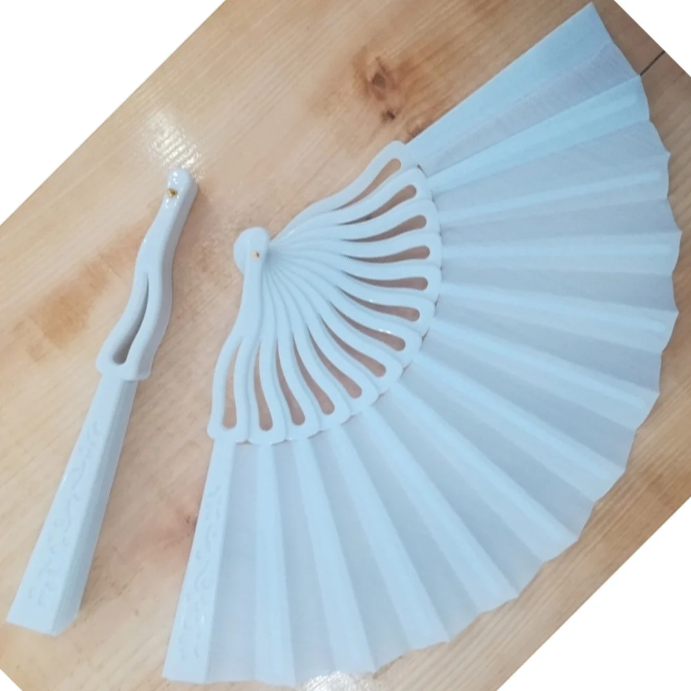SET 12 VENTAGLI ONDE FIORI CHIESA SEGNAPOSTO GADGET RICEVIMENTO MATRIMONIO SPOSI - TrAdE Shop Traesio