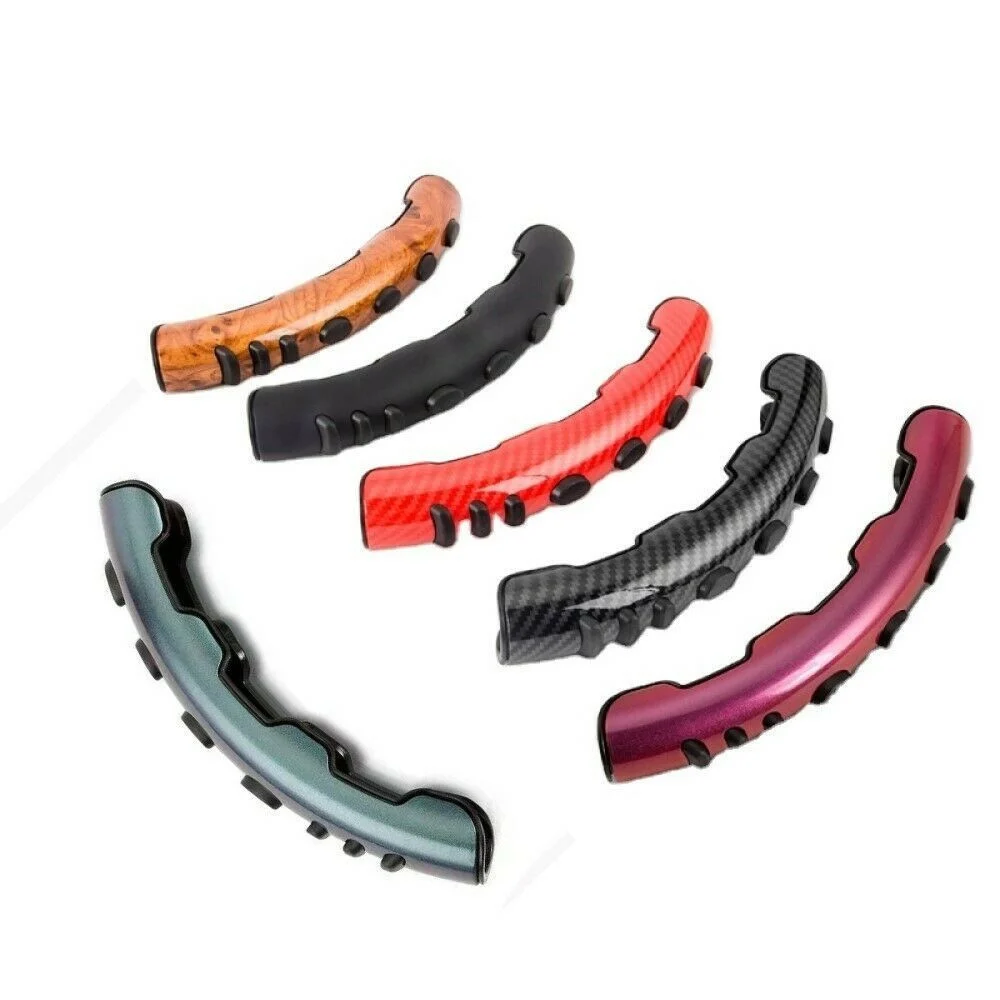 SET 2 COPRIVOLANTE AUTO SPORTIVO UNIVERSALE IN FIBRA ABS COPERTURA ANTI SCIVOLO - TrAdE Shop Traesio