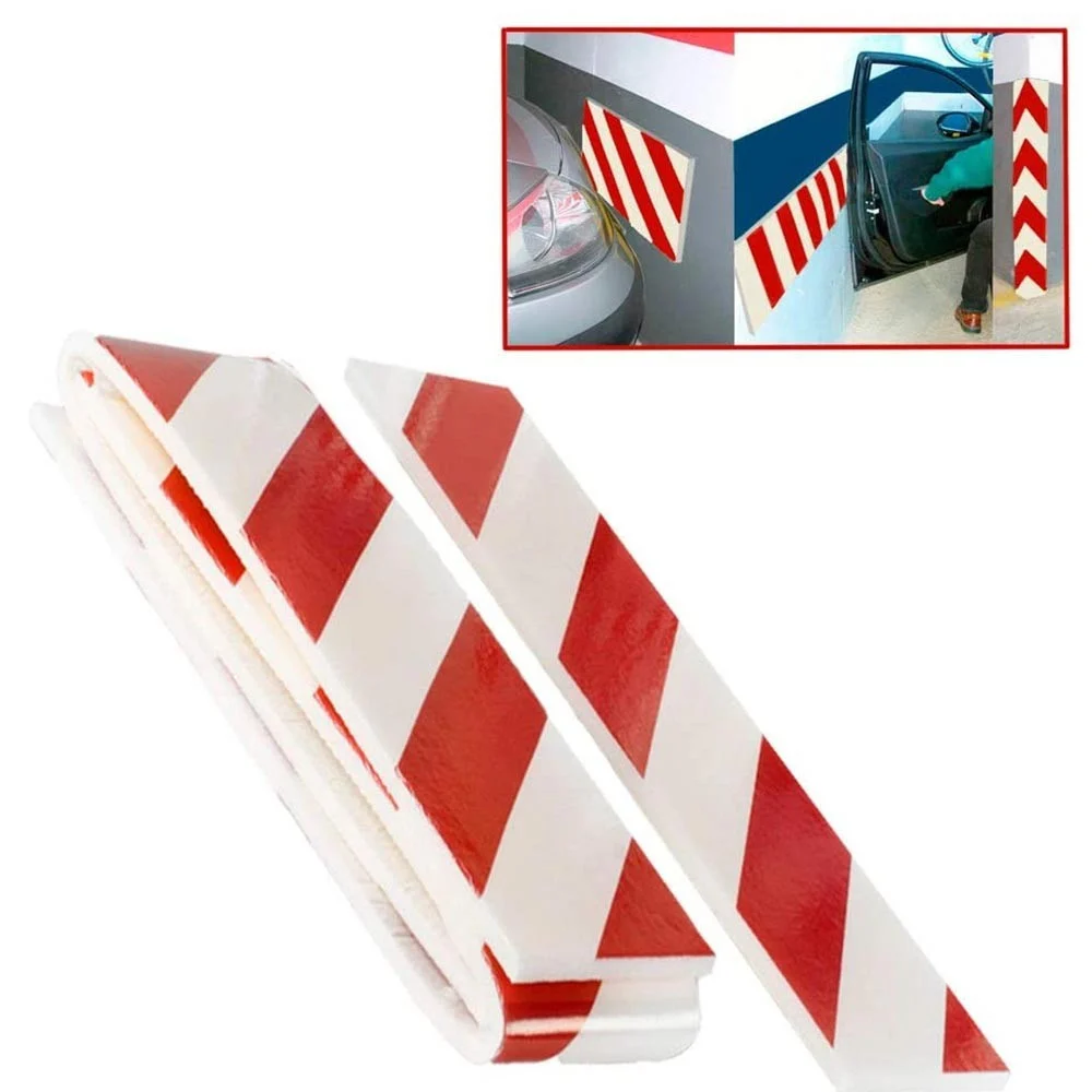 SET 2 PANNELLI ADESIVI ANTIURTO PER GARAGE BOX PROTEZIONE PARAURTI AUTO 14X100CM - TrAdE Shop Traesio