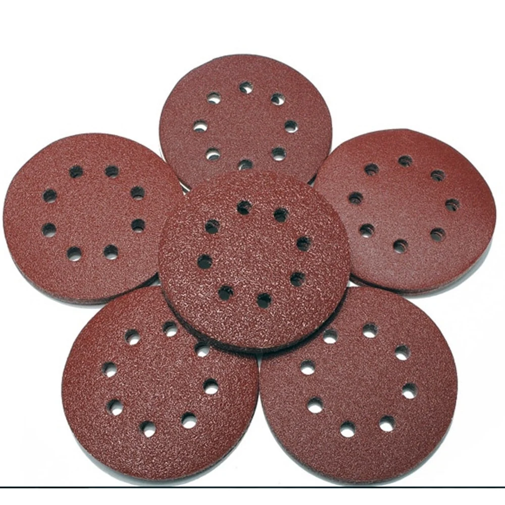 SET 25 DISCO ABRASIVO VELCRATI DIAMETRO 225MM F16 FORO PER SMERIGLIATRICE GRANA - Sait ®