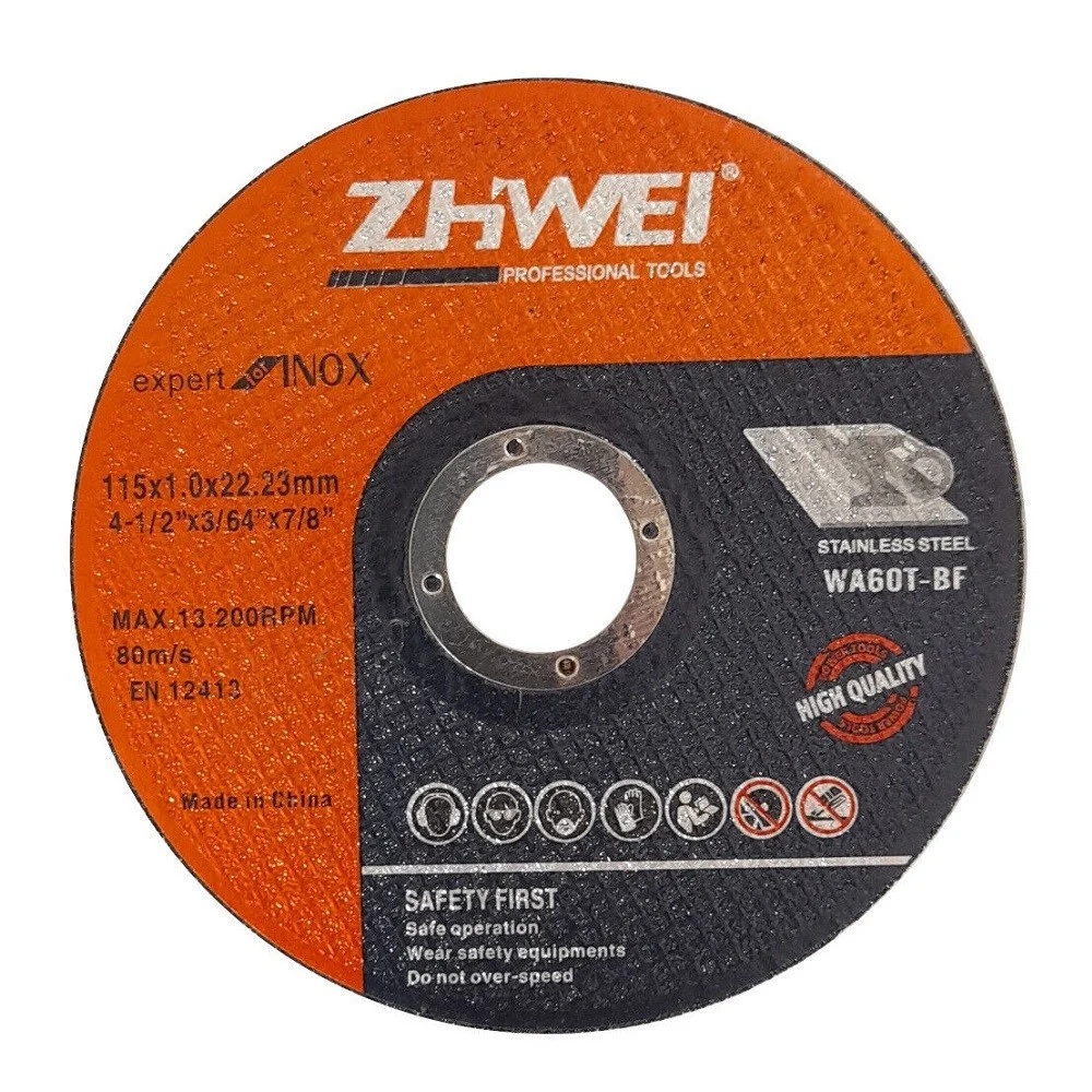 SET 25 PZ DISCO ABRASIVO DA TAGLIO FERRO 115 X 1,0 X 22,23 MM ULTRA SOTTILE XIN - TrAdE Shop Traesio