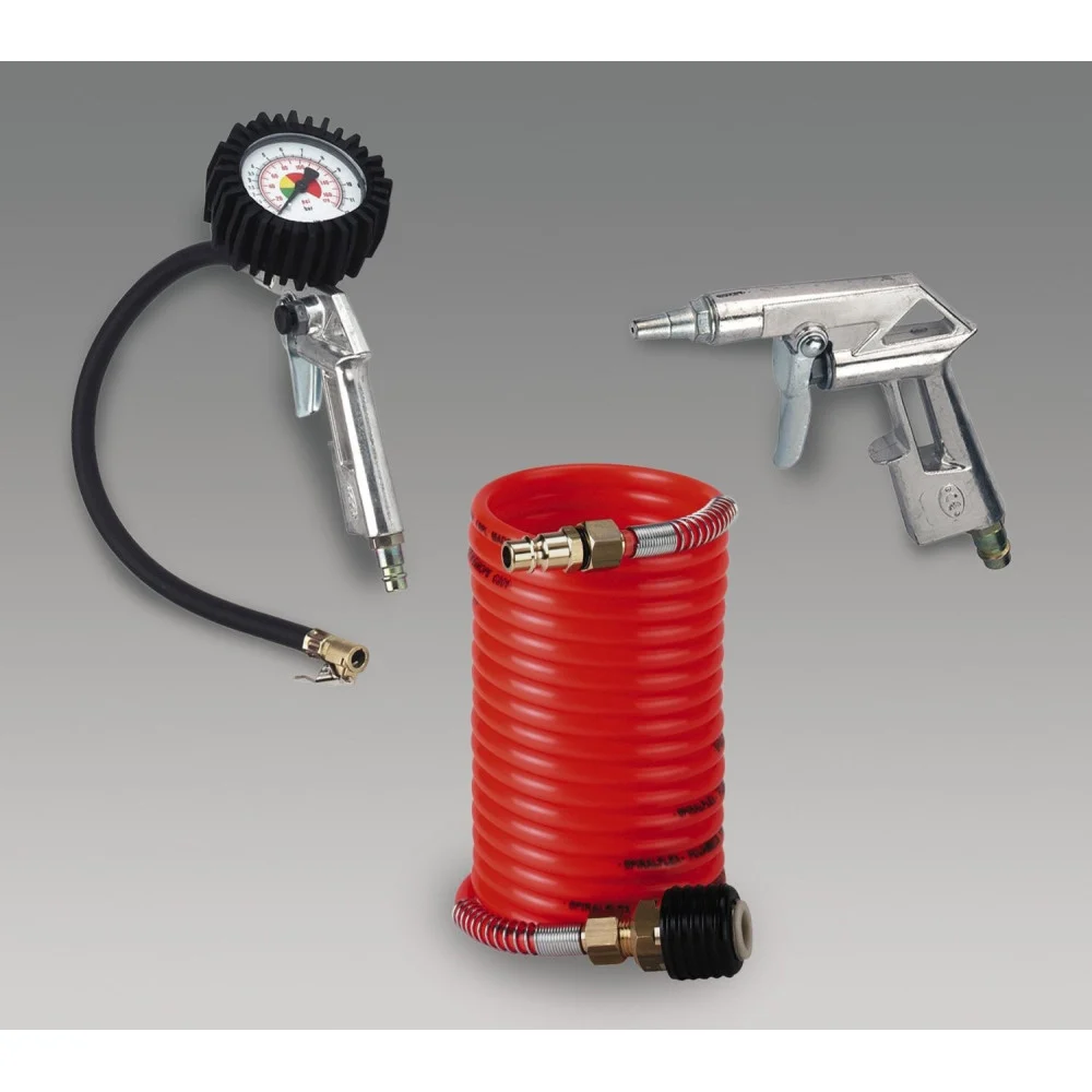 SET 3 ACCESSORI PER COMPRESSORE ARIA COMPRESSA EINHELL PROFESSIONALE DA LAVORO - Einhell ®