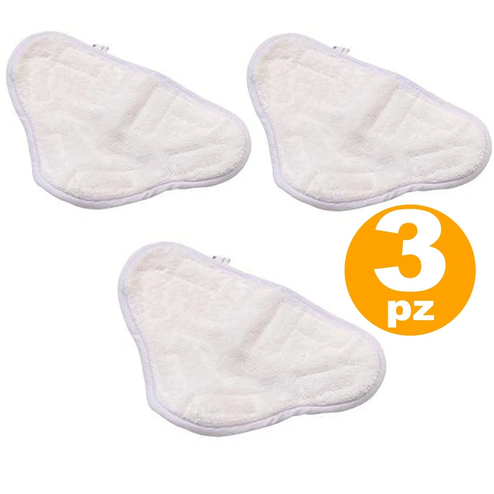SET 3 PANNI IN MICROFIBRA PER SCOPA A VAPORE X5 PLUS CON MOP RICAMBIO - TrAdE Shop Traesio