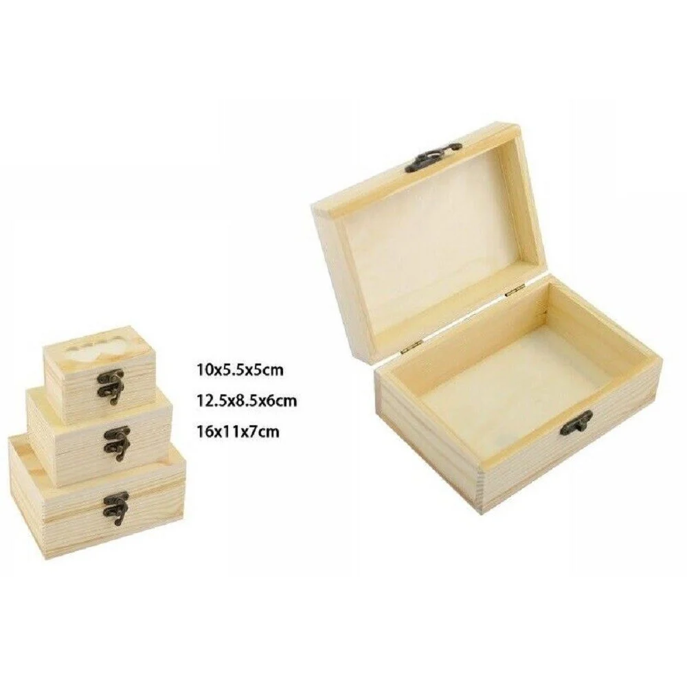 SET 3 SCATOLE IN LEGNO DECOUPAGE PORTAGIOIE MATRIOSKA COFANETTO 74015A LY-10298