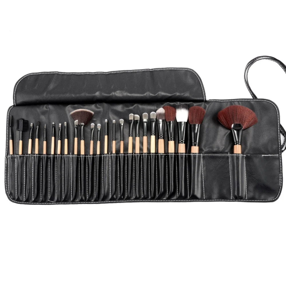 SET 32 PENNELLI PER TRUCCO COSMETICA MAKE UP OMBRETTO FARD CON CUSTODIA BORSA - TrAdE Shop Traesio