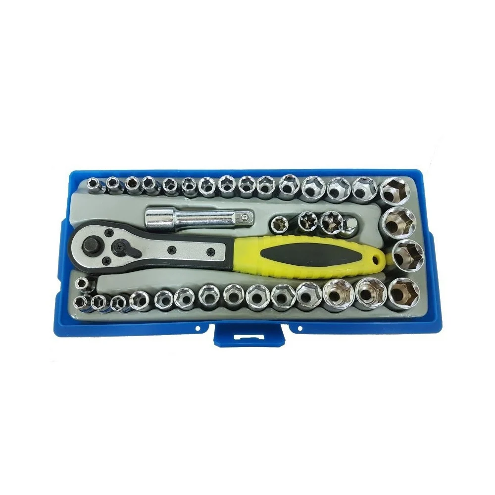 SET 36 PUNTE CHIAVE A BUSSOLA CHIAVI PER BULLONI DADI DADO A SFERA CON VALIGETTA SCATOLINA - TrAdE Shop Traesio