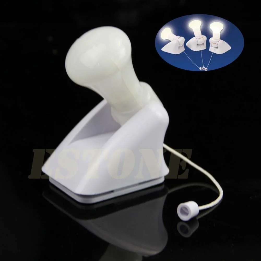 SET 4 LUCI LED LAMPADINE BULB PORTATILI SENZA FILI HANDY ARMADIO INTERRUTTORE - TrAdE Shop Traesio