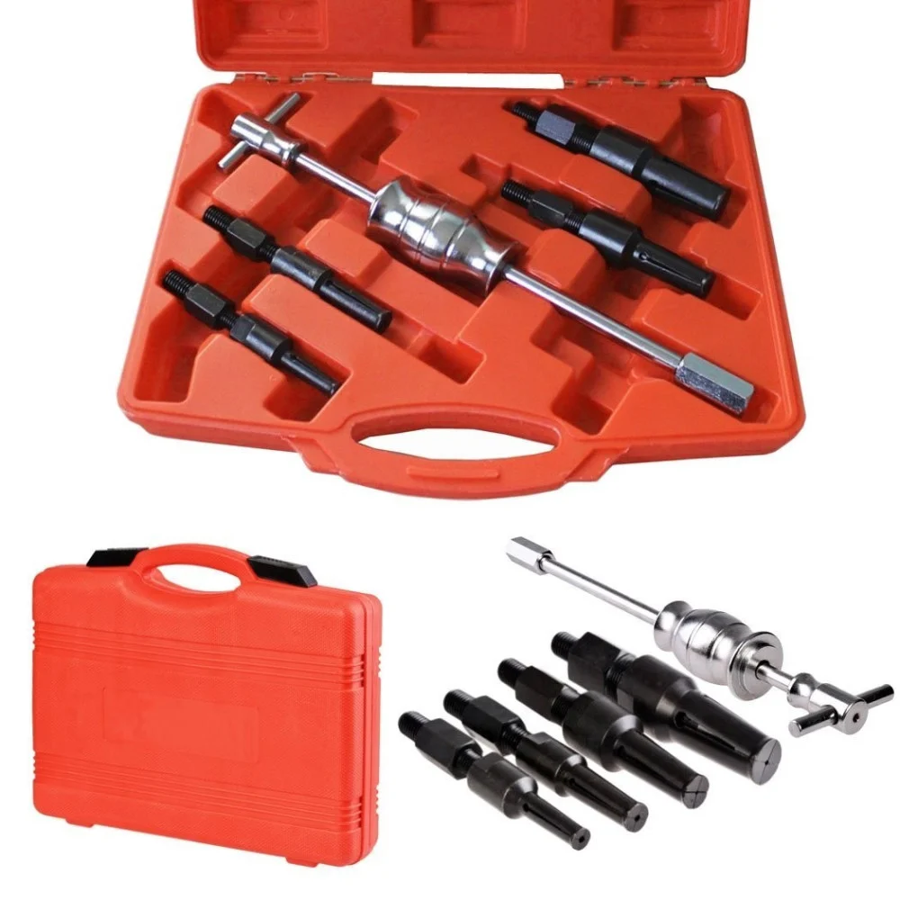SET 5 PZ PROFESSIONALI ESTRATTORI PER CUSCINETTI INTERNI CIECHI AUTO HY-905703