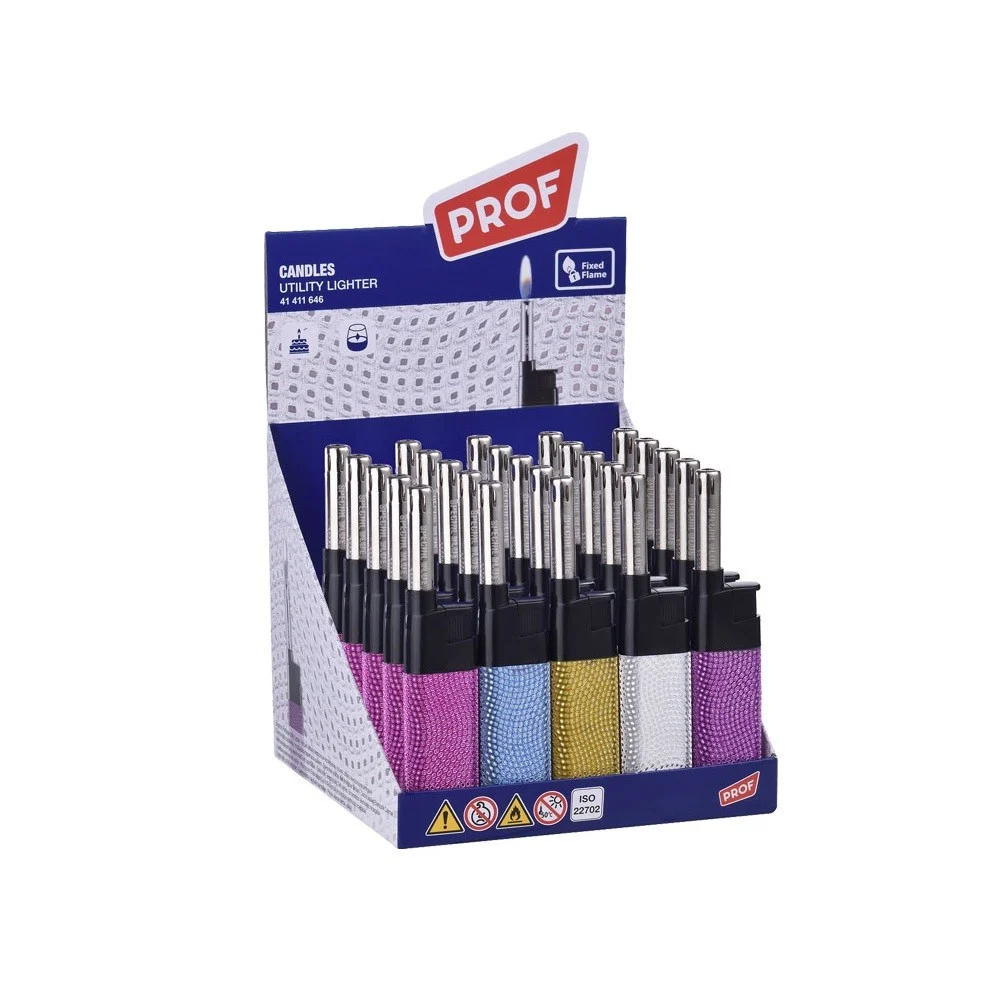 SET 50PEZZI ACCENDIGAS ACCENDI GAS A FIAMMA CANNA CORTA SHINY BRILLANTI 41411646 - TrAdE Shop Traesio