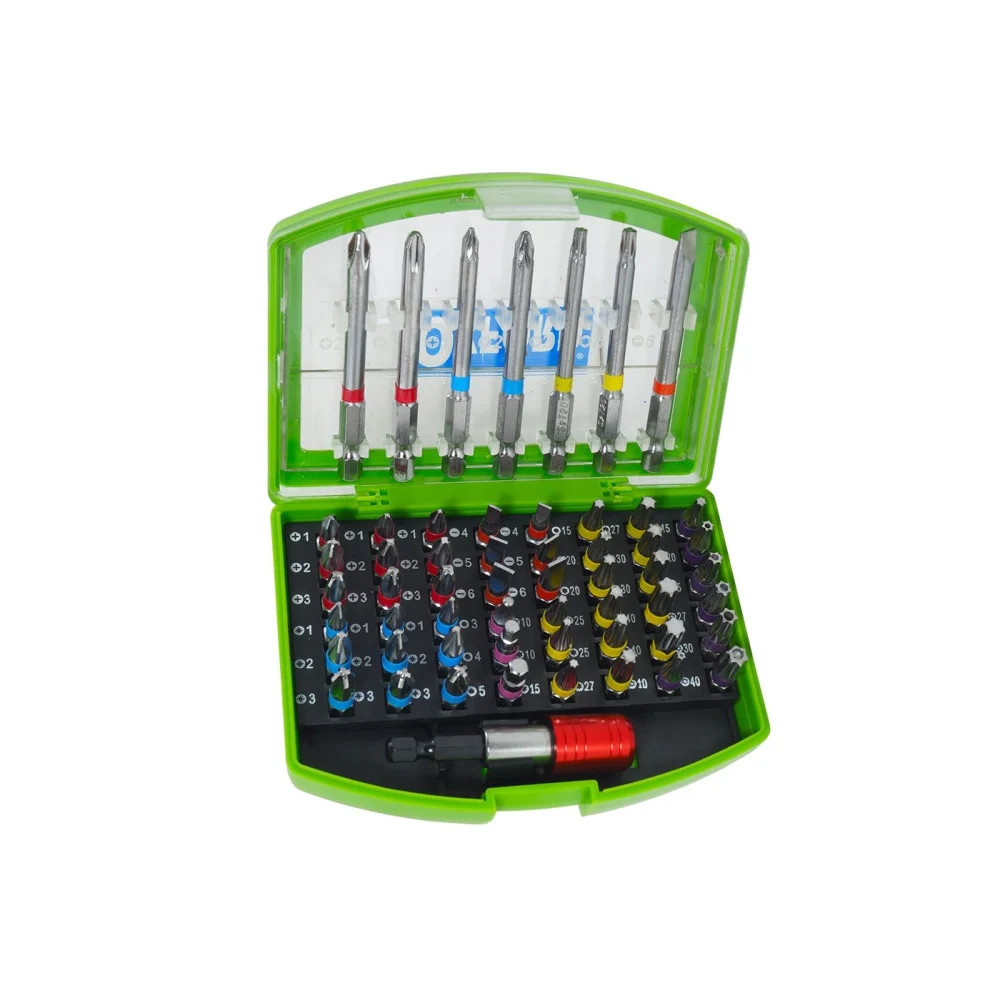SET 56 IN 1 PUNTE DI PRECISIONE CACCIAVITI TORX INTERCAMBIABILI PER AVVITATORE - Trade_Ox