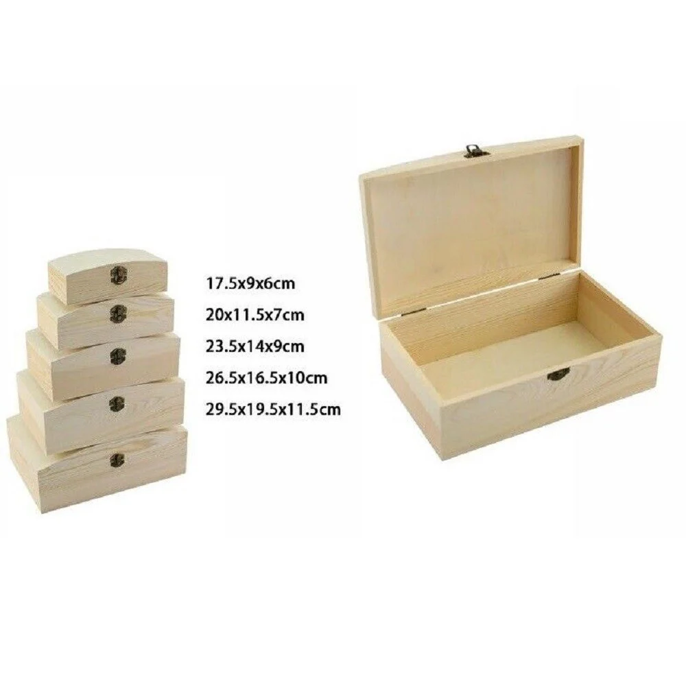SET 5PZ SCATOLE IN LEGNO DECOUPAGE PORTAGIOIE MATRIOSKA COFANETTO 74018A LY-5038
