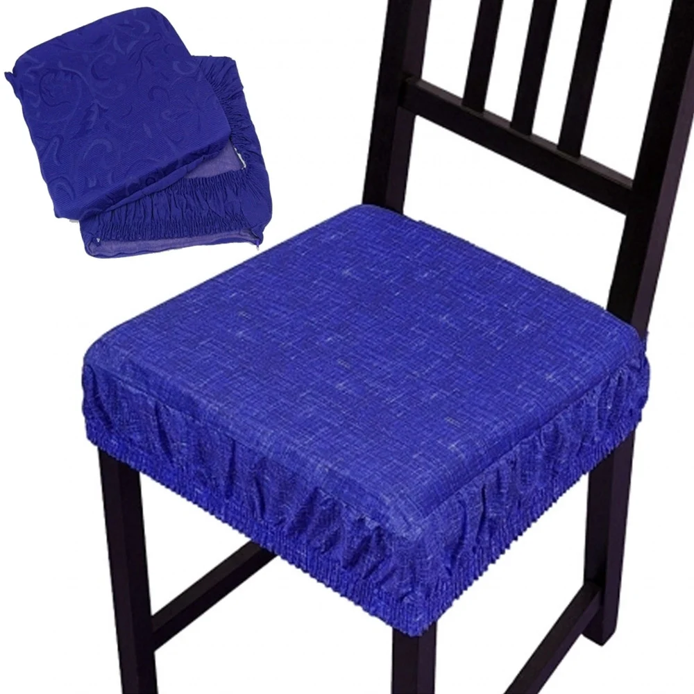 SET 6 COPRISEDIA CUSCINI CON FASCIA ELASTICA PER SEDIE IMBOTTITO SFODERABILE - TrAdE Shop Traesio