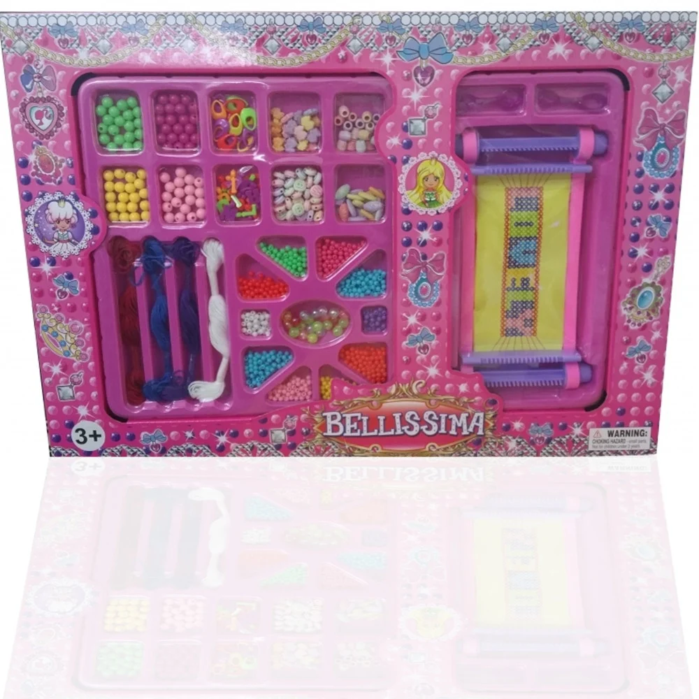 SET CREA BRACCIALI BRACCIALETTI PERLINE LETTERE TELAIO GIOIELLI PERSONALIZZATI - TrAdE Shop Traesio