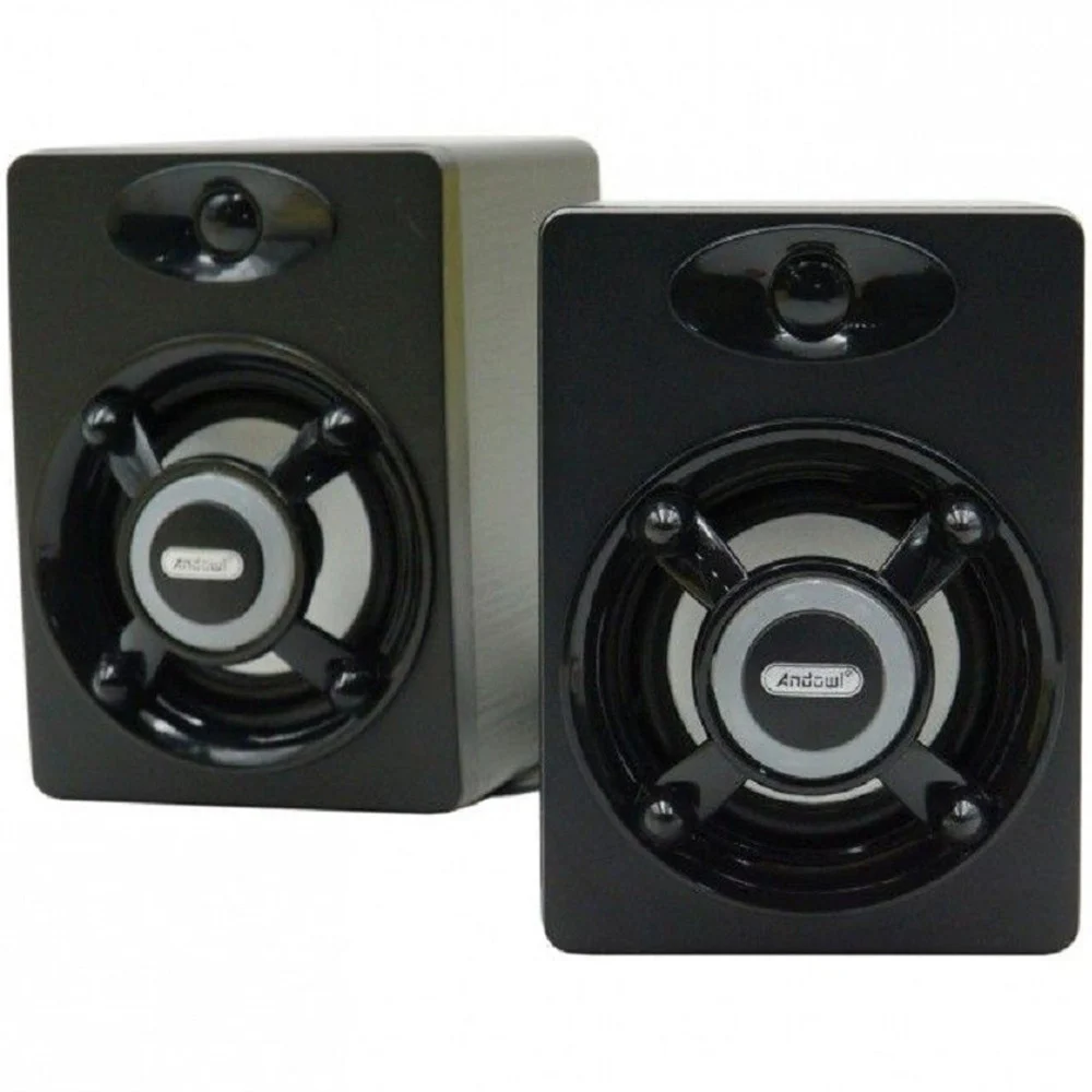 SET DI ALTOPARLANTI PER COMPUTER PC Q-YX31 SPEAKER ALIMENTAZIONE USB CANALI 2.0