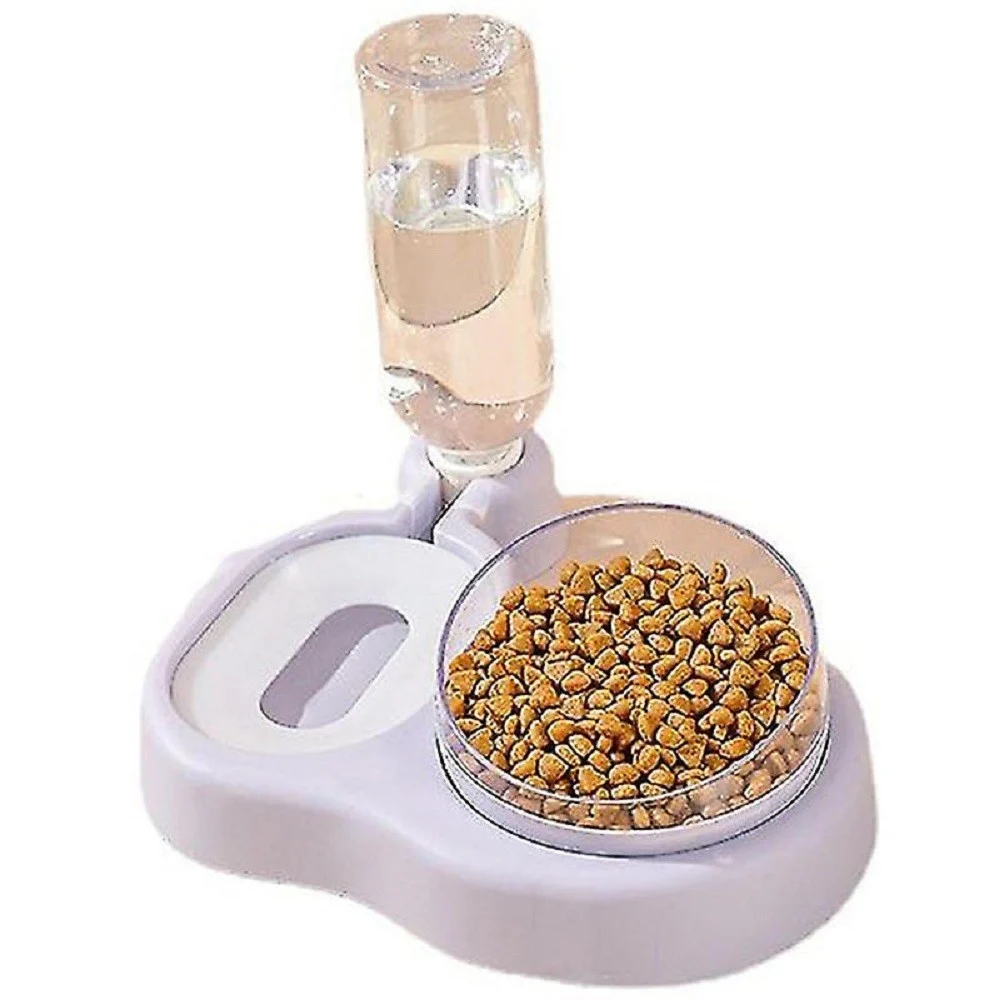 SET DISTRIBUTORE 2IN1 ALIMENTATORI AUTOMATICI ACQUA ALIMENTI CIOTOLE CANI GATTI - TrAdE Shop Traesio