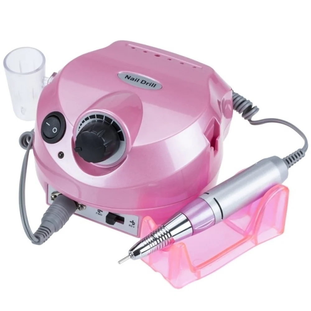 SET FRESA PROFESSIONALE dm202 MANICURE PEDICURE 25000 GIRI PEDALE NAIL ART GEL - TrAdE Shop Traesio