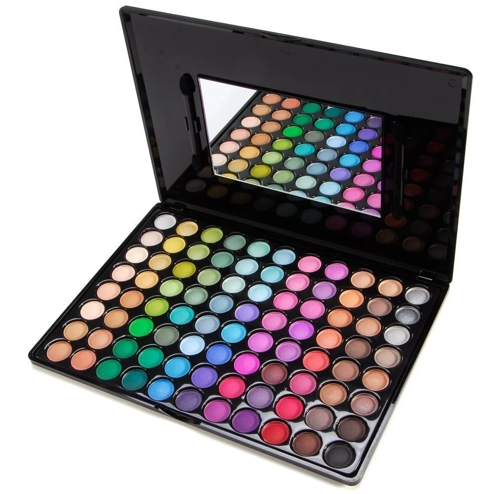 SET KIT 88 COLORI PALETTE MAKE UP CORRETTORE FONDO TINTA TRUCCO TROUSSE MAKEUP - TrAdE Shop Traesio
