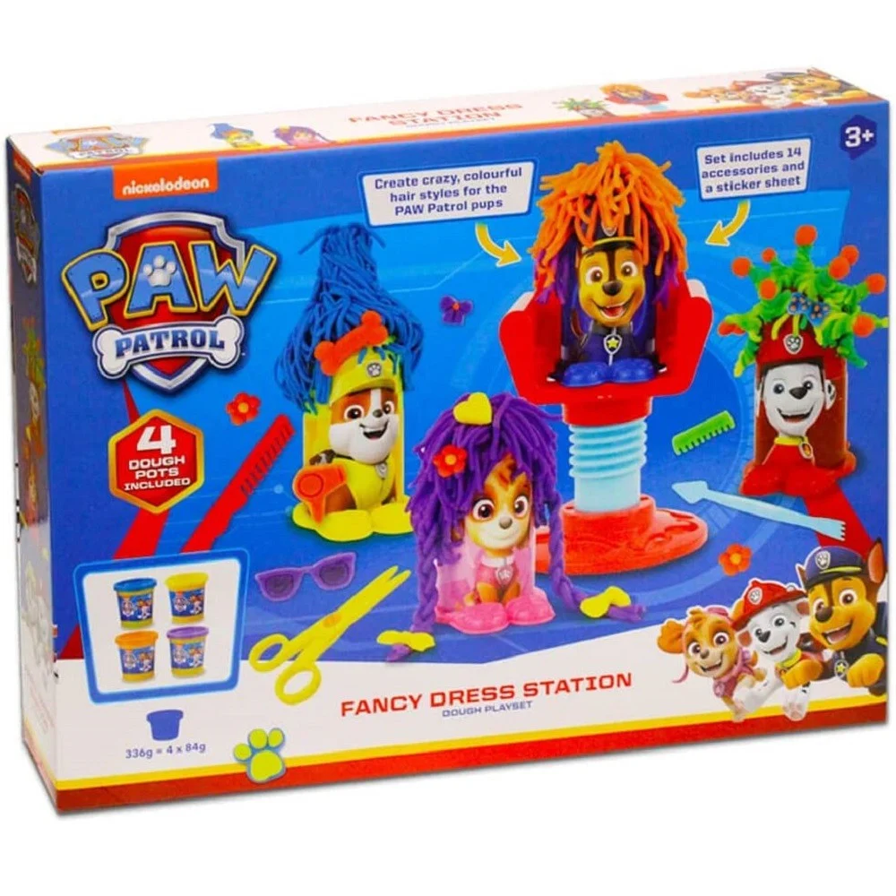 SET PER MODELLARE PLAY DOUGH PAW PATROL FANCY DRESS STATION STYLING PERSONAGGI - TrAdE Shop Traesio