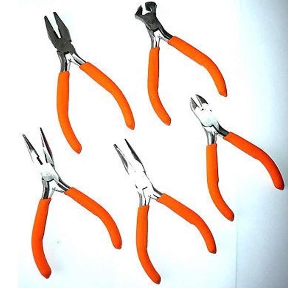 SET SERIE 5 PZ. MINI PINZE TRONCHESI X ELETTRONICA MM120 MODELLISMO PRECISIONE - TrAdE Shop Traesio