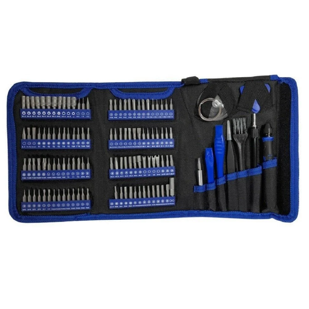 SET UTENSILI 125 IN 1 PER SMONTAGGIO RIPARAZIONE CELLULARI SMARTPHONE TABLET PC - TrAdE Shop Traesio