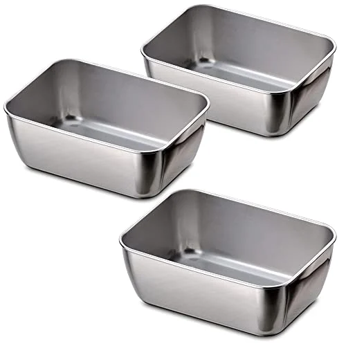 Shimomura Stacking Mini Square Bat Bowl Set 3 Pcs Made in Japan - Shimomura Kihan