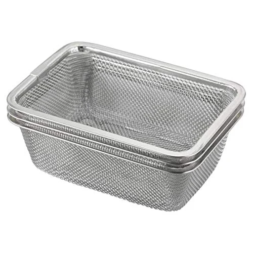 Shimomura Ciotole e Colini Mini Rettangolari in Acciaio Inossidabile 3 Pz - Shimomura Kihan