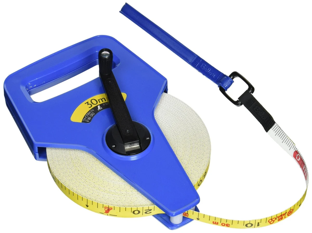 Shinwa Sokutei Tape measure Glass fiber made JIS1 class FW-30 78184