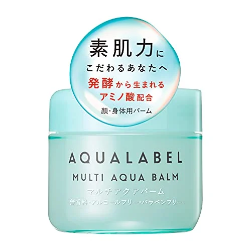 Shiseido AQUALABEL Multi-Aqua Body Balm Fragrance Alcohol Paraben Free 100g