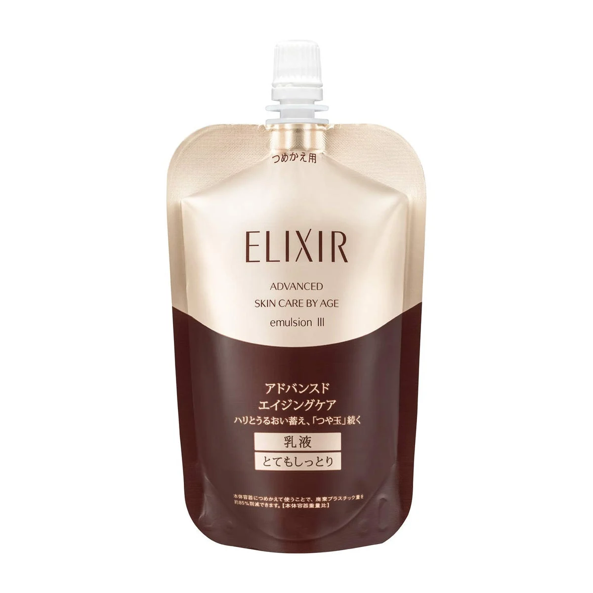 Shiseido Elixir Advanced Emulsion T 3 Refill 110g Gentle Floral Scent