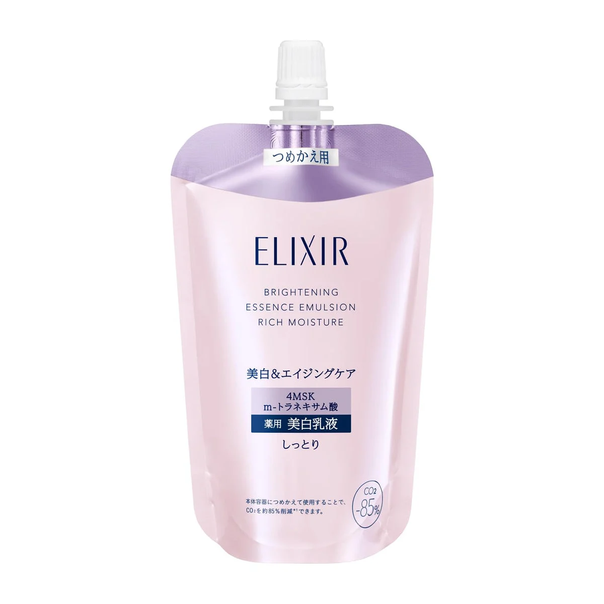 Shiseido ELIXIR Brightening Emulsion Fresh refill 110 ml profumo Aqua Floral