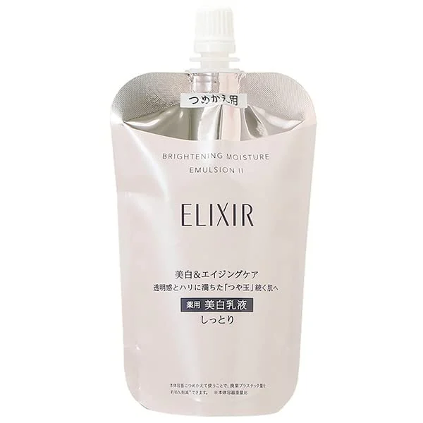 Shiseido Emulsione illuminante Elixir White ricarica WTIII 110mL