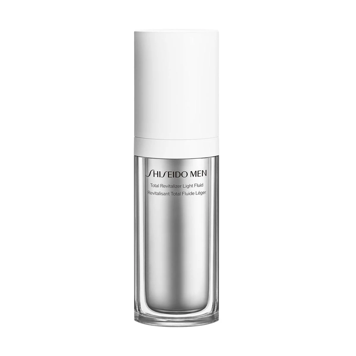Shiseido Men Total R Light Fluid N crema idratante viso uomo 70 ml profumo agrumi e bambù verde