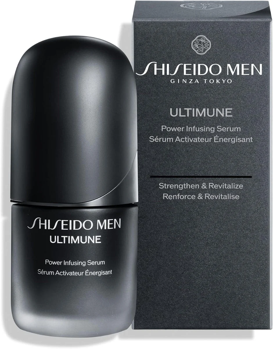 Shiseido Men Ultimune Powerizing Serum 30mL Citrus & Bamboo Green Scent