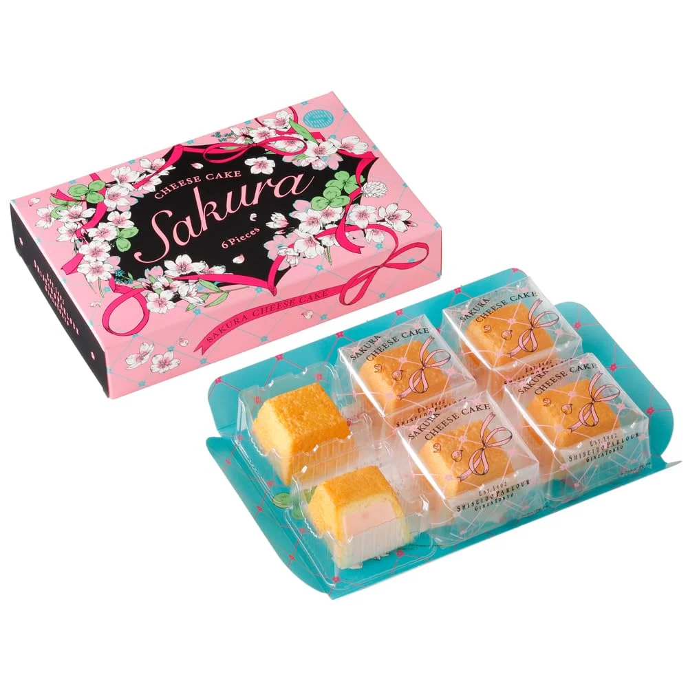 Shiseido Parlor Sakura Cheesecake 6pcs