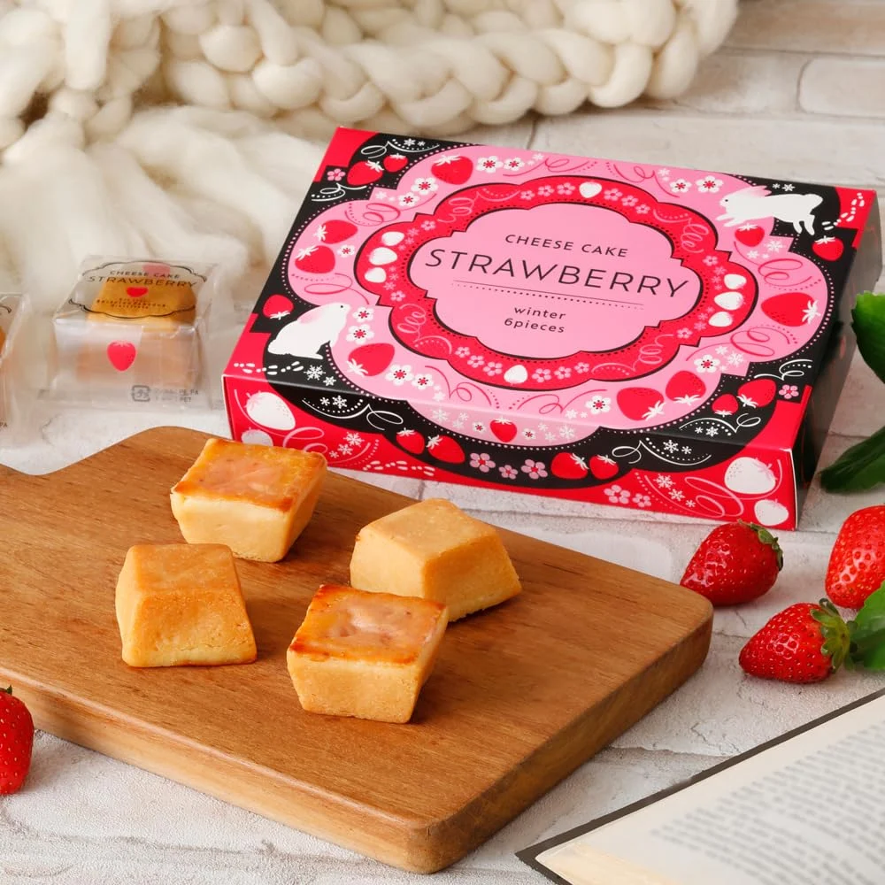 Shiseido Parlor Cheesecake Winter Strawberry 6pcs