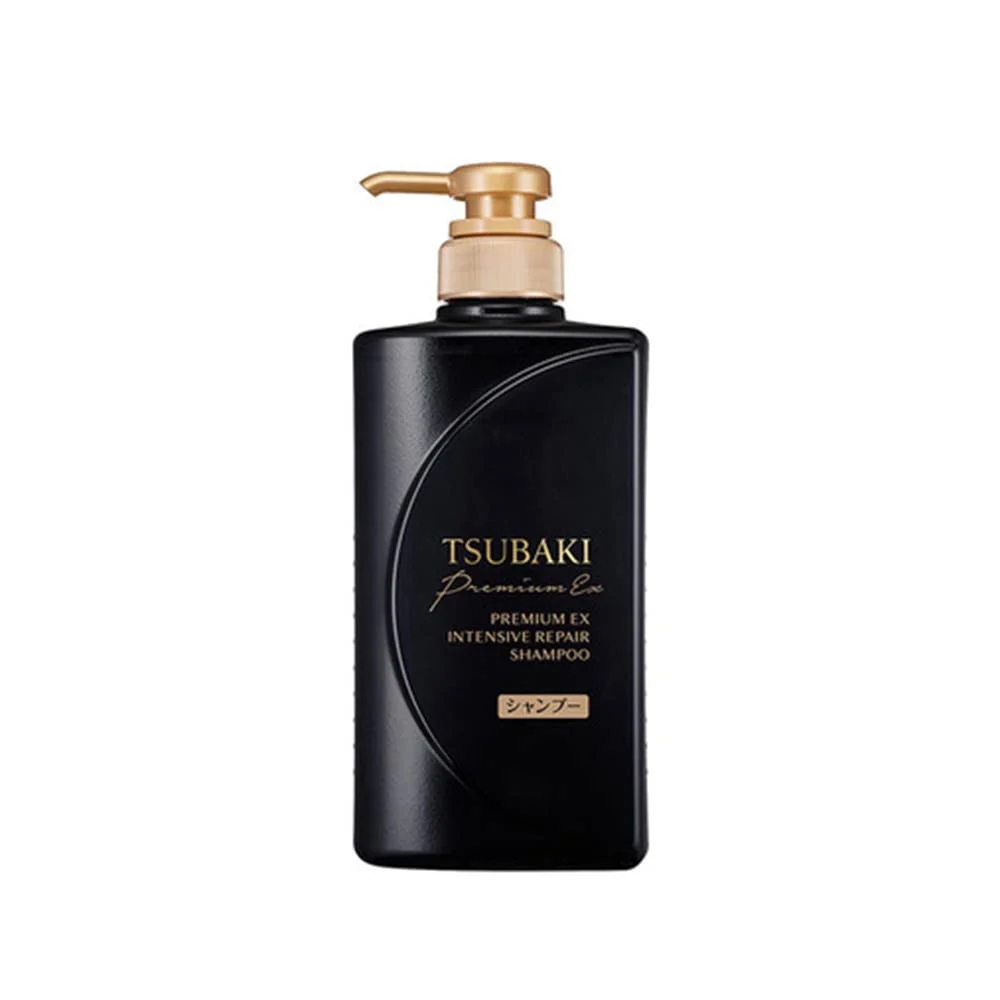 Shiseido TSUBAKI Premium EX Intensive Repair Shampoo 490mL - WAFUU JAPAN