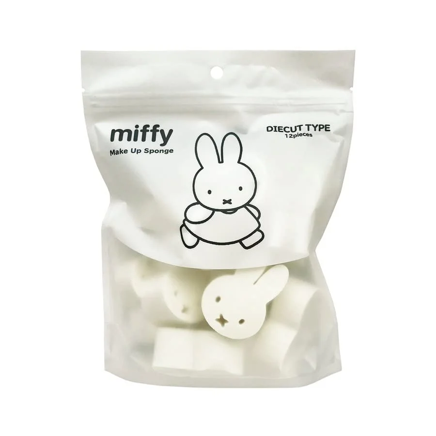 Shobido Miffy Die-Cut Makeup Puff Soft Cosmetic Sponge