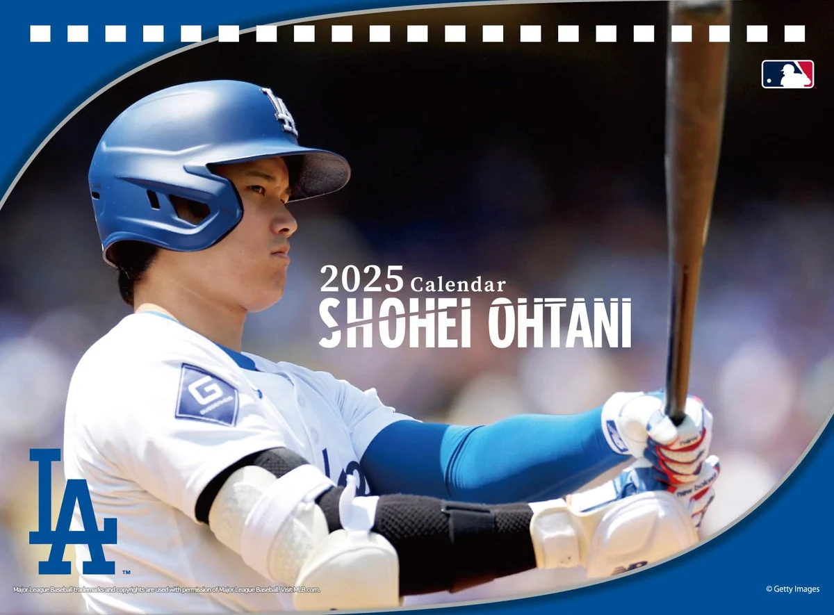 Shohei Otani Calendario da Tavolo 2025 CL-552