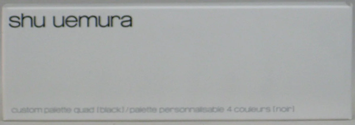 shu uemura Custom Palette IV — Black