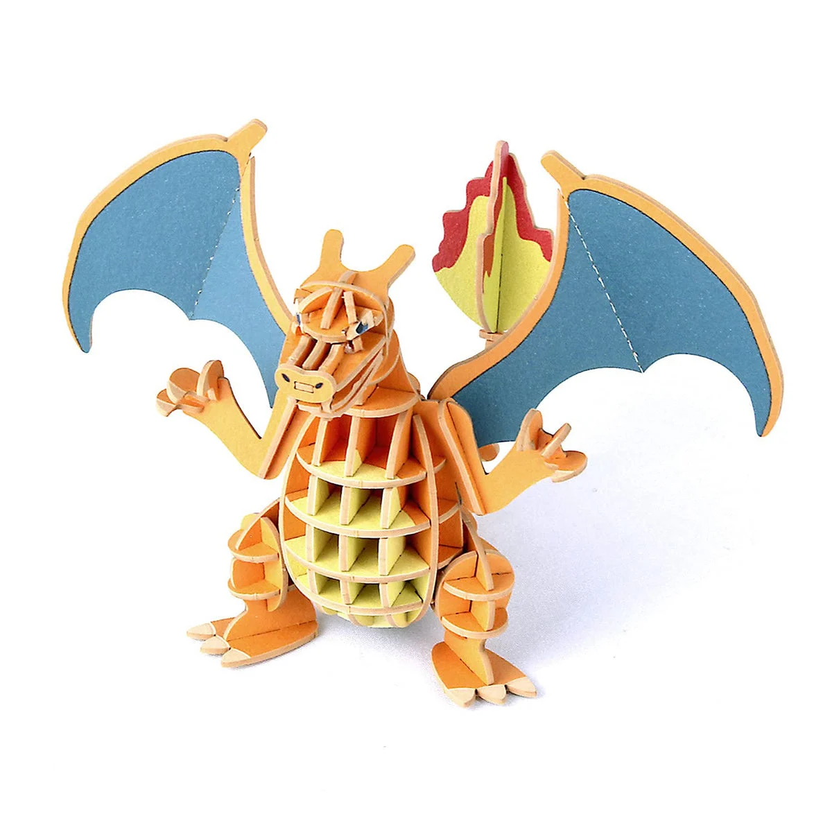Si-Gu-Mi Plus Puzzle 3D di Carta Pokemon Charizard Giocattolo Educativo