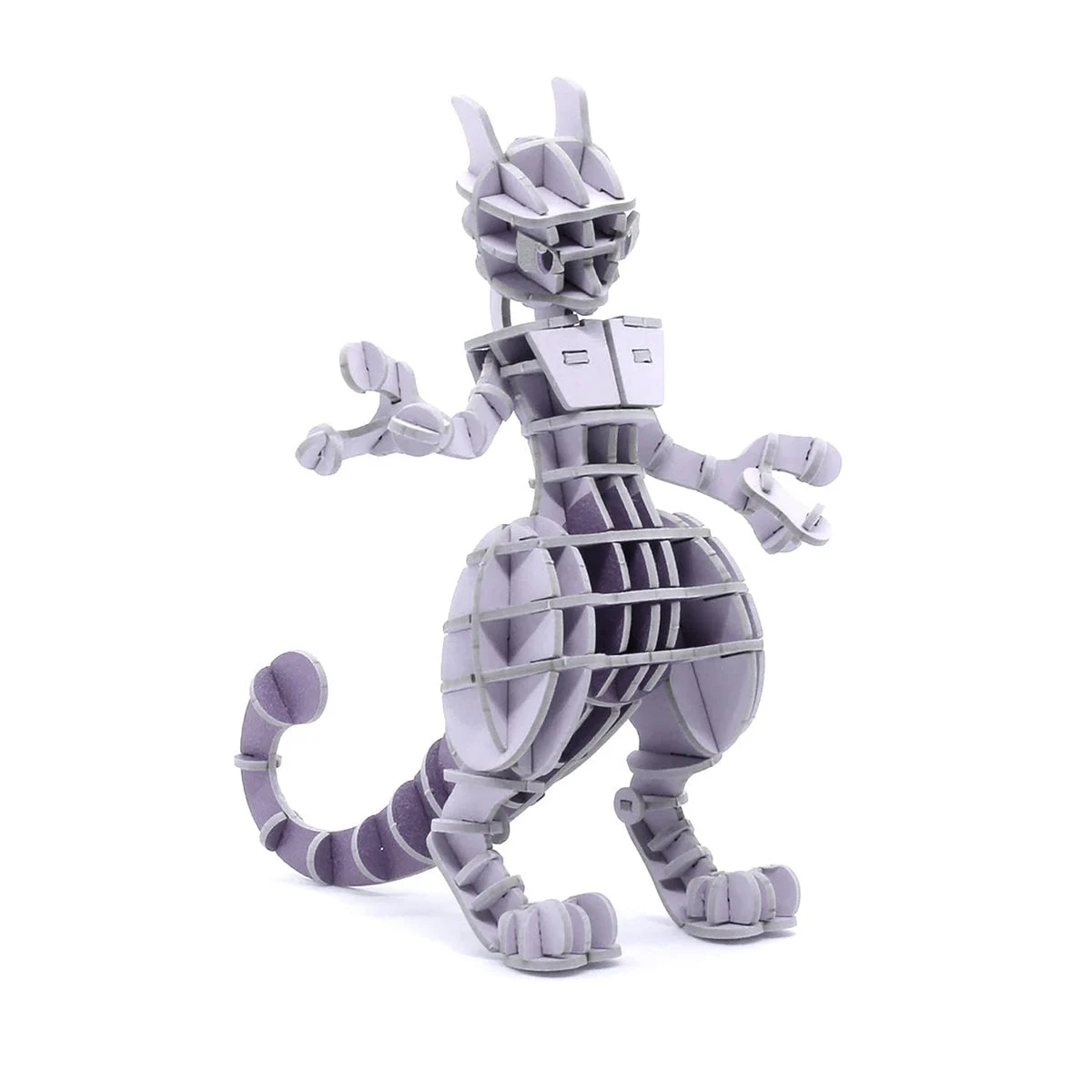 Si-Gu-Mi Plus Puzzle 3D di Carta Mewtwo Giocattolo Educativo per Bambini e Adulti
