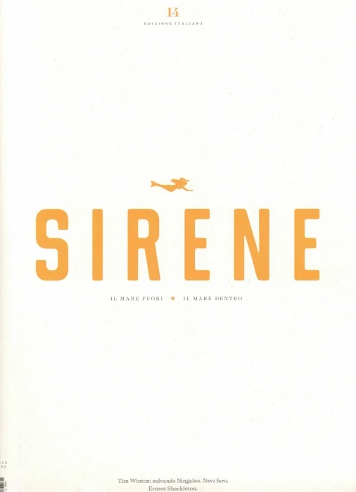 Sirene #14 - Libri e DVD