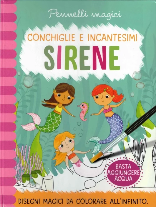 sirene, conchiglie e incantesimi – pennelli magici - Libri e DVD