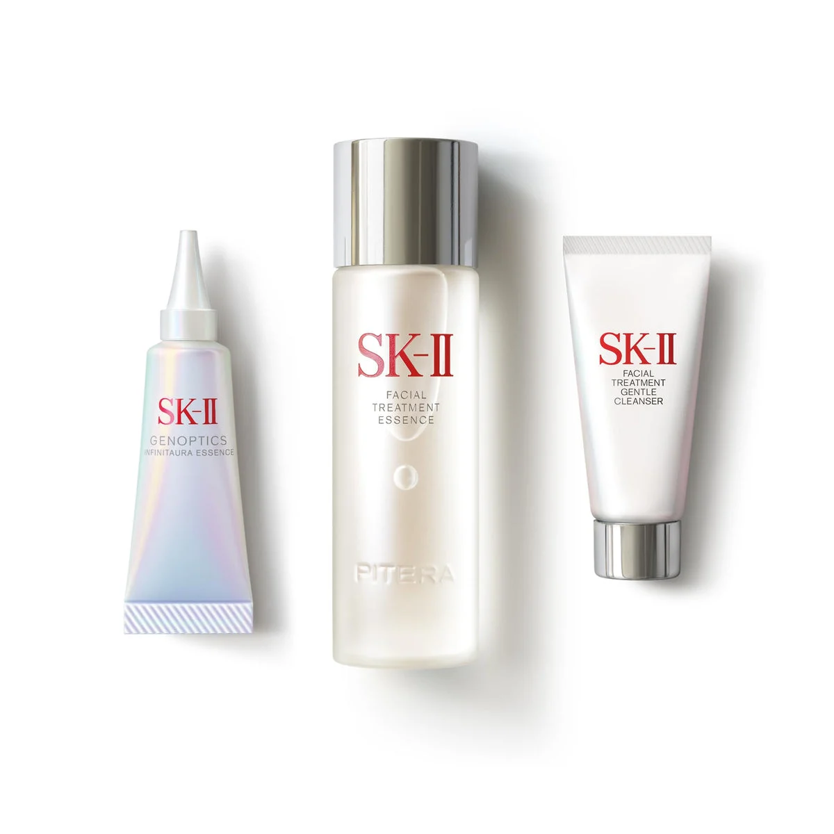 SK-II Pitera Aura Kit 75ml Essence 20g Cleanser 10ml Brightening (Niacinamide)