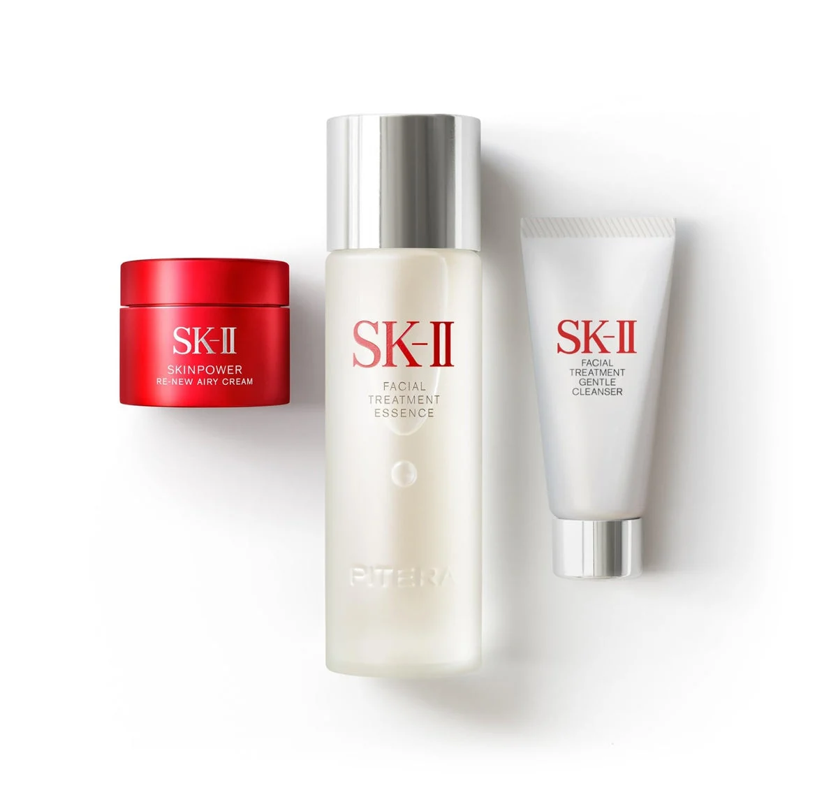 SK-II set skincare Pitera Youth pelle luminosa, edizione rinnovata, 3 pezzi
