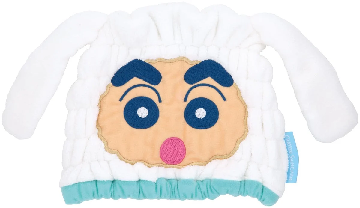 Asciugamano Quick-Dry Skater Cap Crayon Shinchan e Shiro TOC11 23x17cm