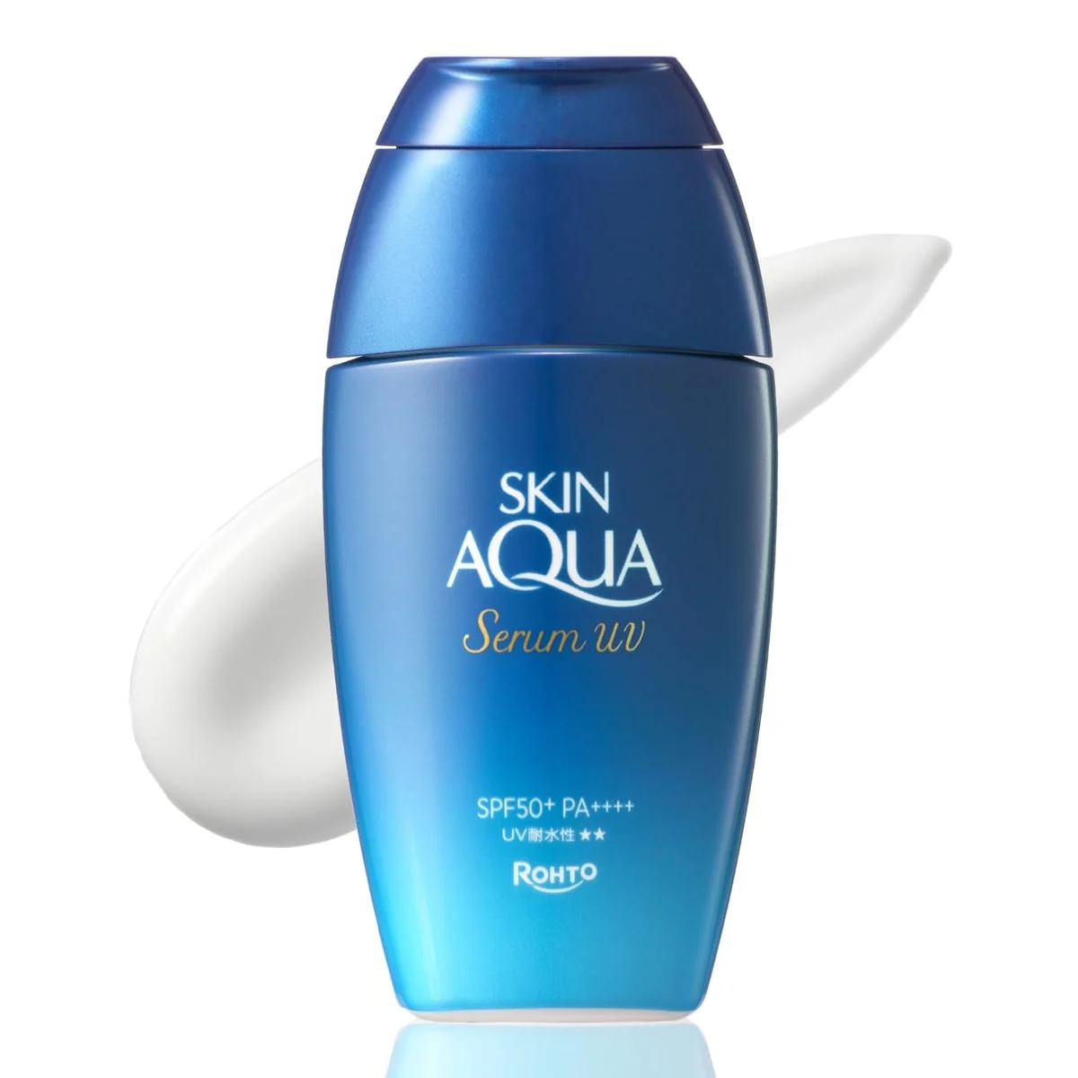Skin Aqua Siero Solare Viso SPF50+ PA++++ Gel Waterproof Acido Ialuronico 50ml