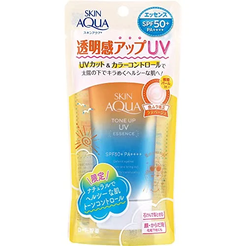 Skin Aqua Tone Up UV Essence Latte Beige Sunscreen SPF50+ PA++++ 80g