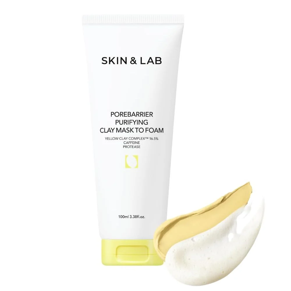 SKIN&LAB Maschera argilla viso purificante pori Mask-to-Foam 100ml